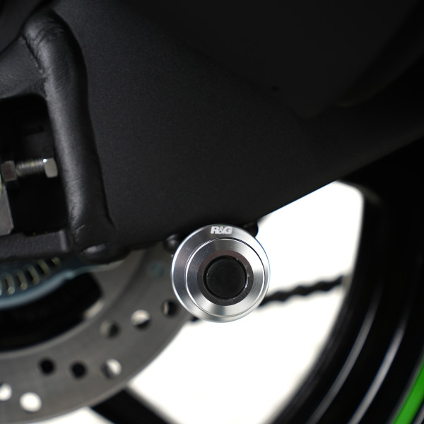 R&G R&G ELEVATION PADDOCK STAND BOBBIN- TITANIUM - M6 YAM/APRILLIA